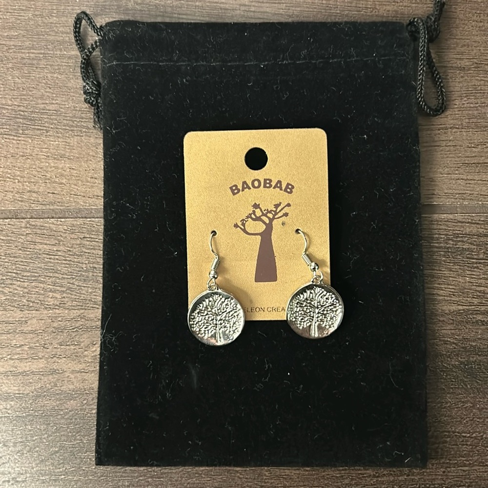 Never worn Baobab by Chameleon Creations earrings from Africa